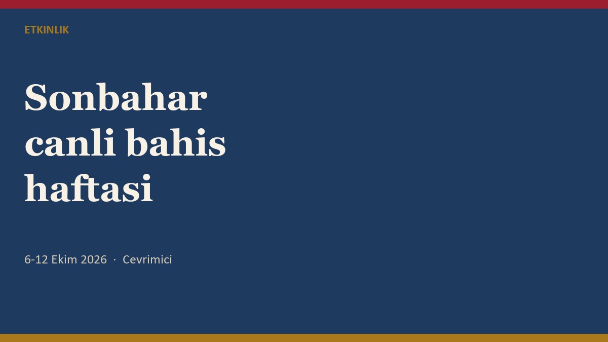 KingBetting sonbahar canlı bahis haftası